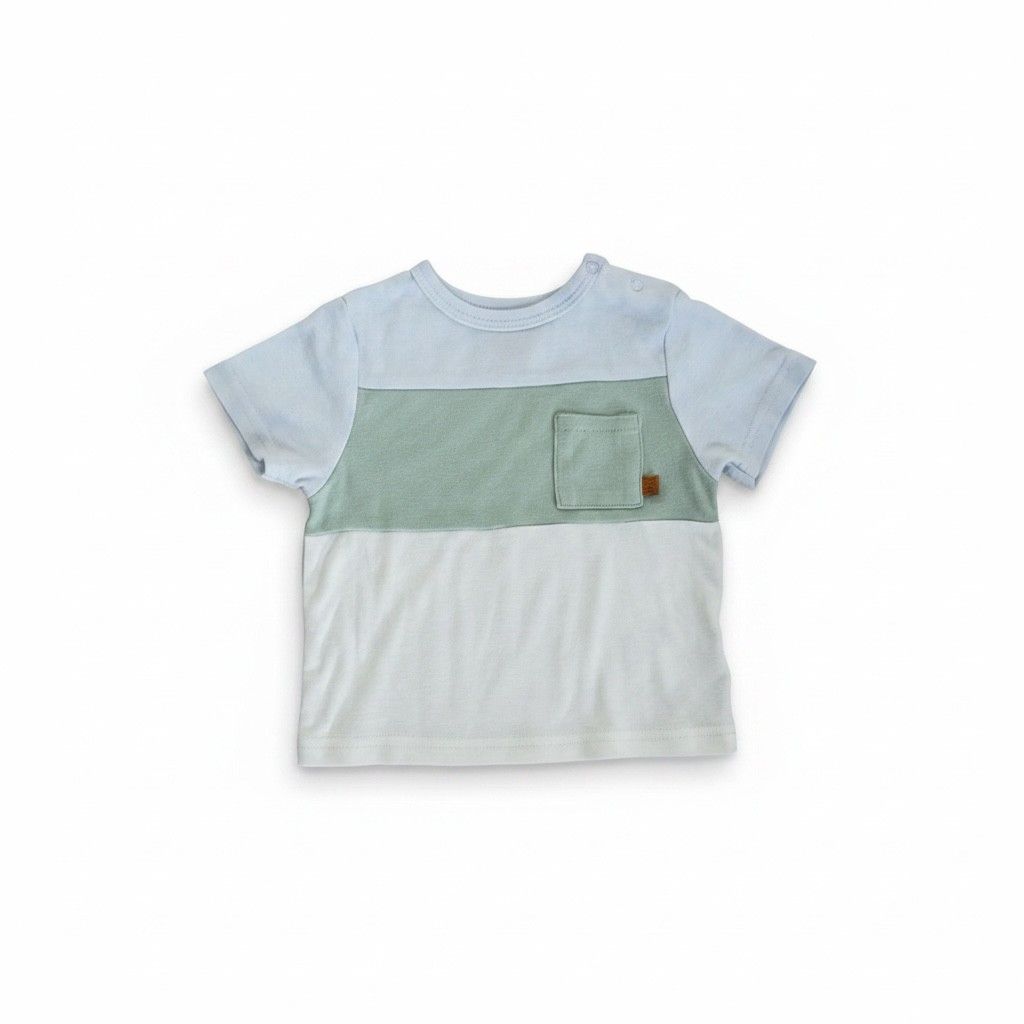 Lila & Jack Colorblock Pocket Tee — 18-24M
