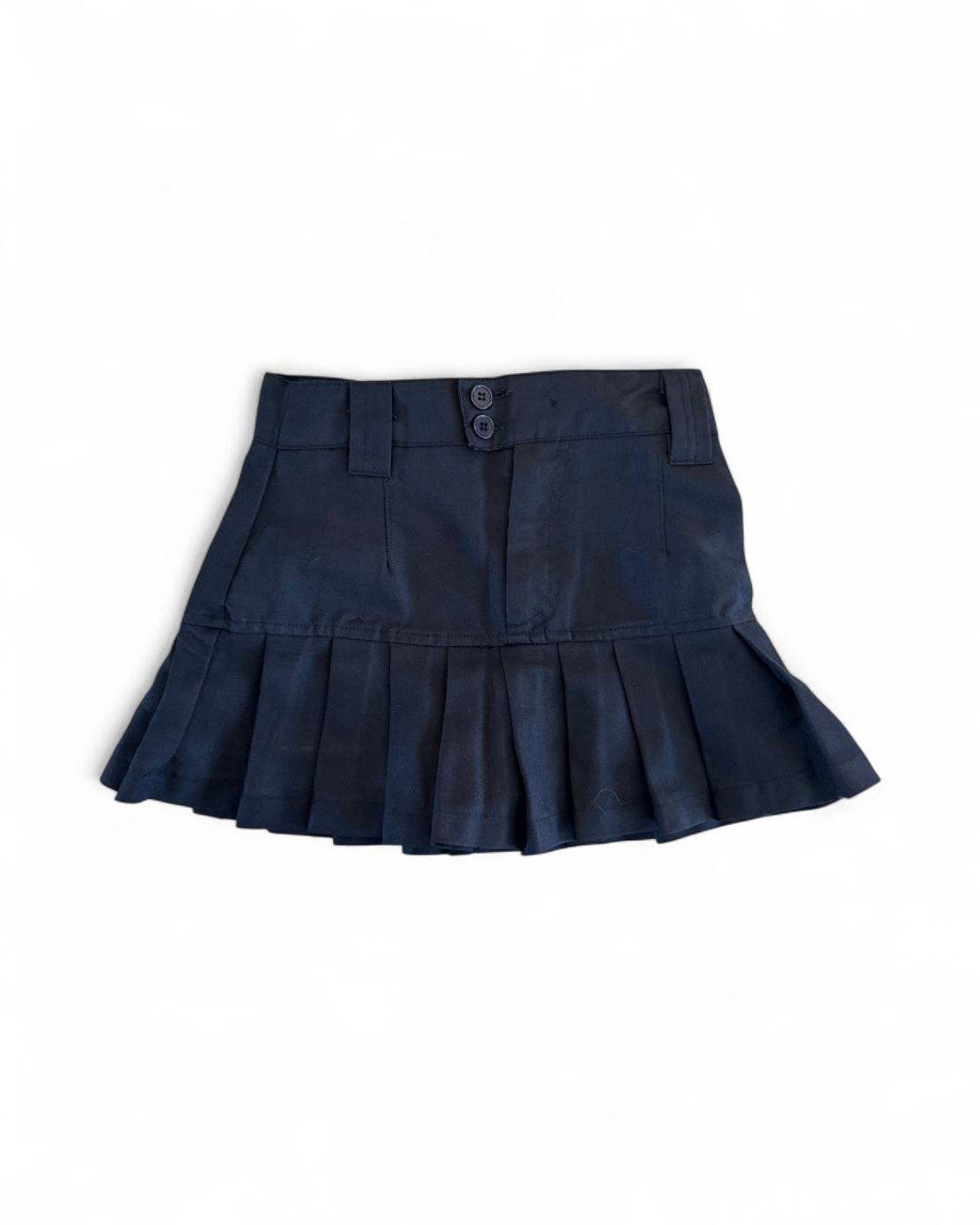 Bugle Boy Navy Blue Pleated School Uniform Skirt
