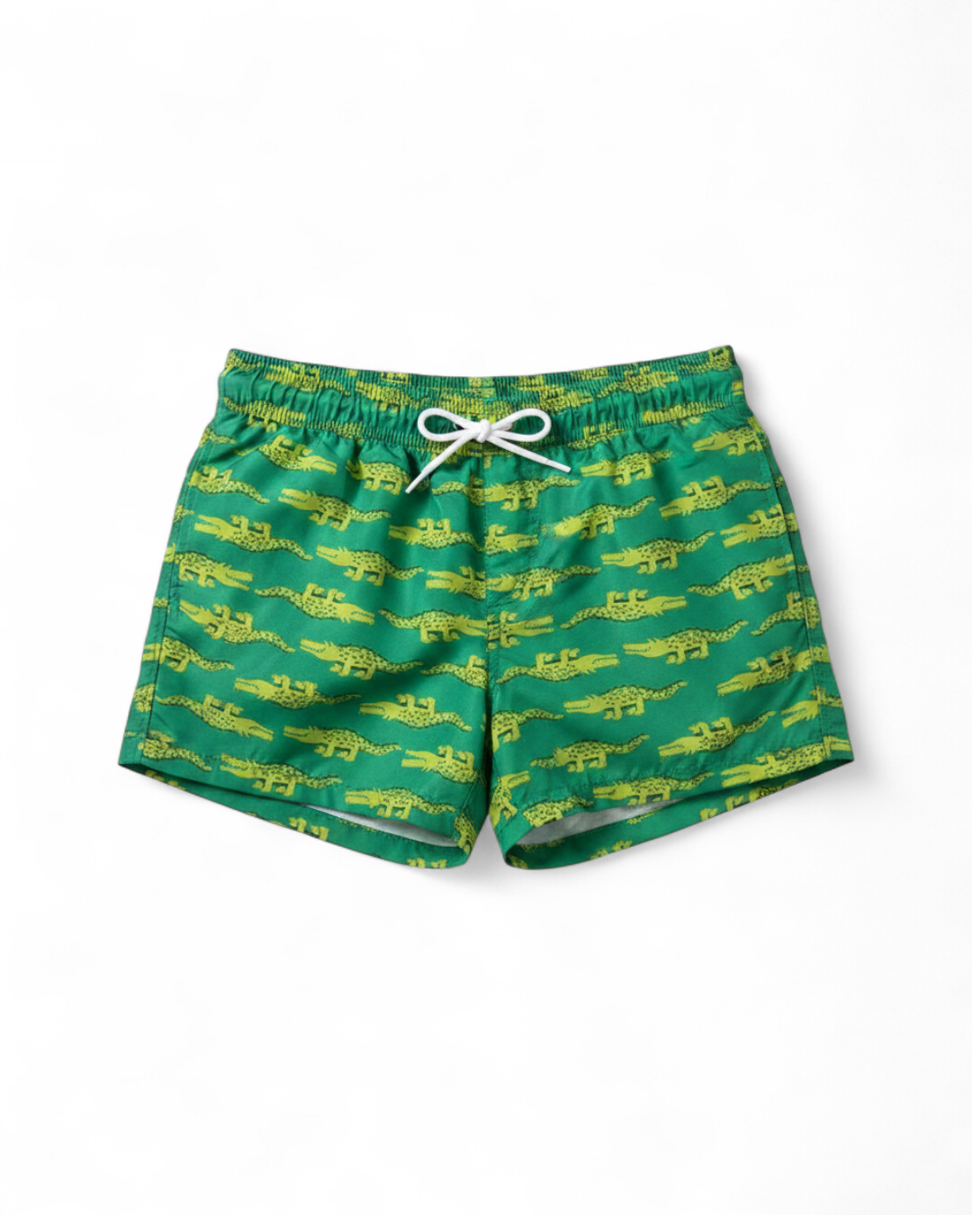 Blue Shark Print Swim Trunks, Coral Pink Shark Swim Trunks & 3 more