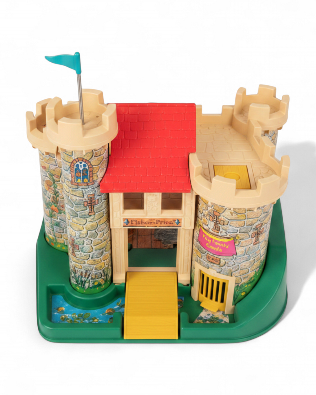 Vintage Fisher-Price Play Family Castle Playset