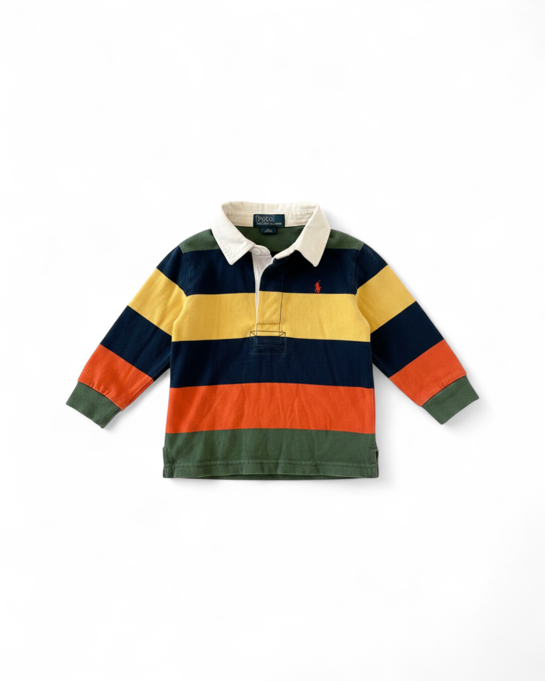 Striped Long Sleeve Rugby Shirt