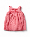 Pink Tiered Ruffle Dress